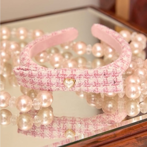 Stoney Clover Lane Accessories - New stoney clover lane Skinny Bow Headband in Cupcake